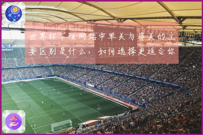 世界杯下注网站中单关与串关的主要区别是什么，如何选择更适合你的下注方式？