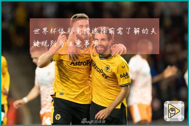 世界杯体彩竞猜选择前需了解的关键规则与注意事项