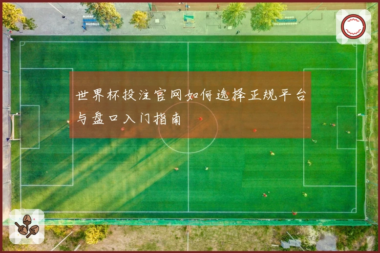 世界杯投注官网如何选择正规平台与盘口入门指南
