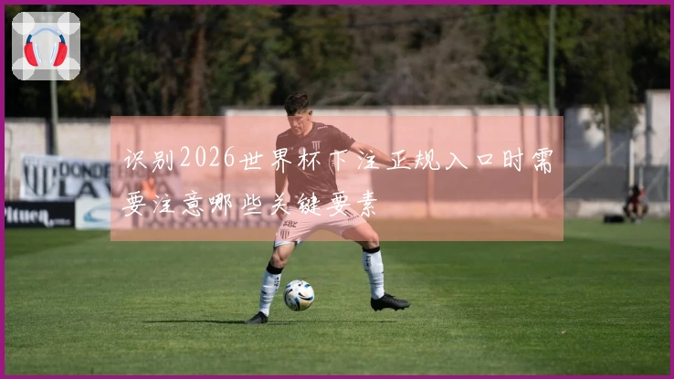 识别2026世界杯下注正规入口时需要注意哪些关键要素