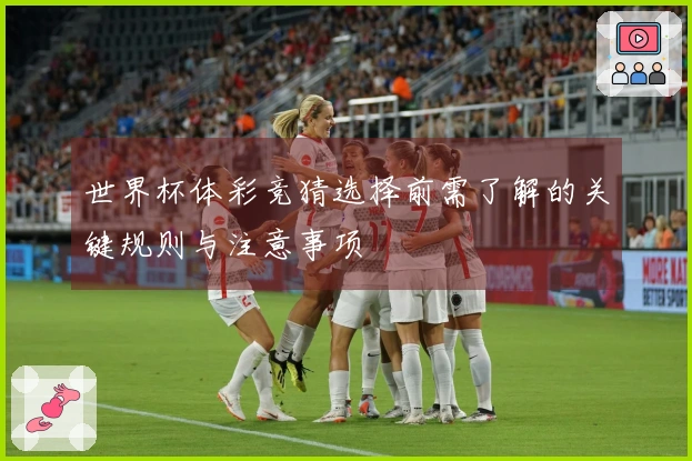 世界杯体彩竞猜选择前需了解的关键规则与注意事项